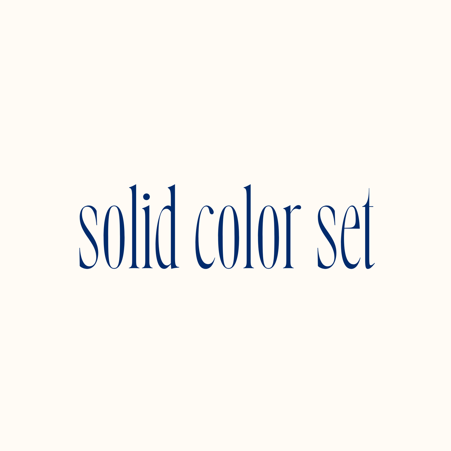 Solid Color